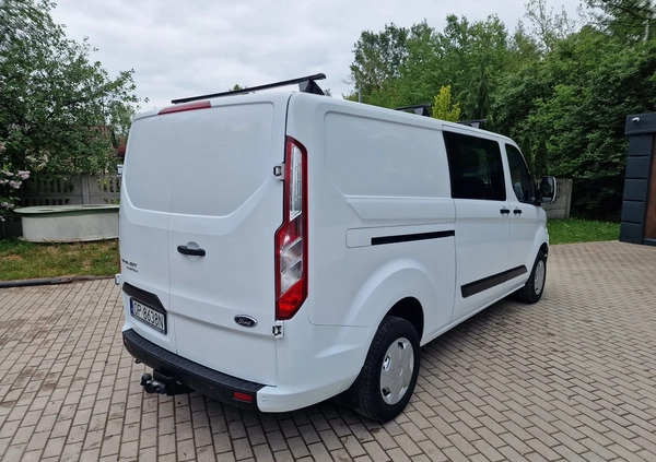 Ford Transit Custom cena 65500 przebieg: 138000, rok produkcji 2020 z Pułtusk małe 121